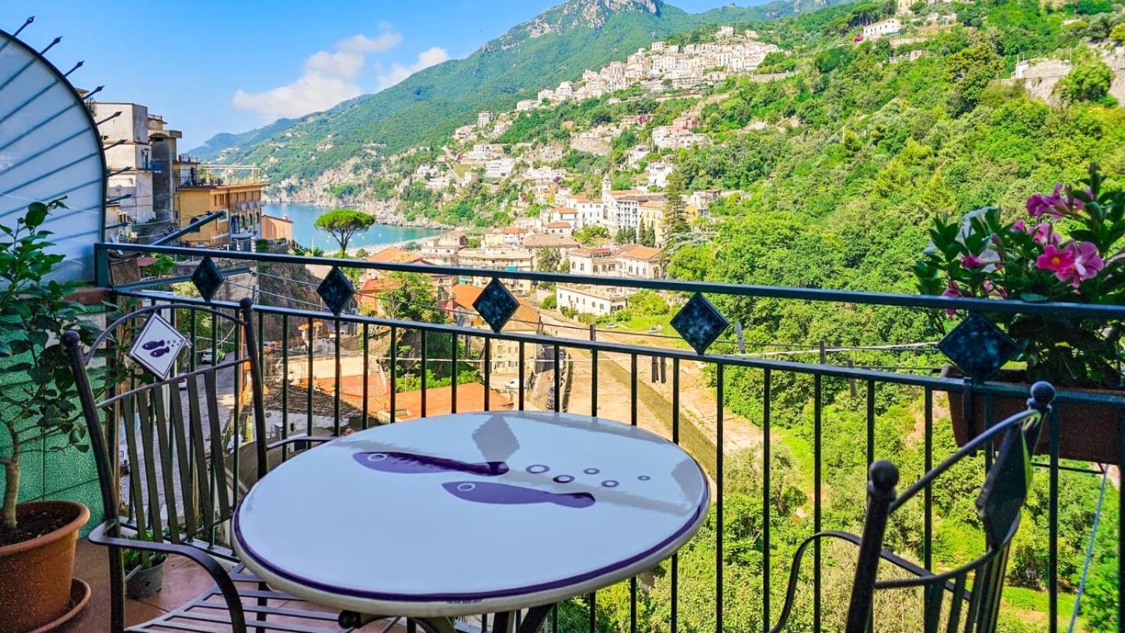 Апартаменты Panoramic Flat Amalfi Coast - Sea View 1 Виетри Экстерьер фото